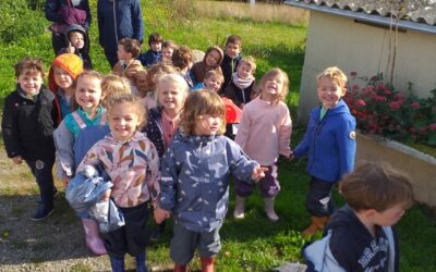 Notre première sortie en Ecole Dehors: